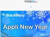 publicit Blackberry pour nouvel an 2011