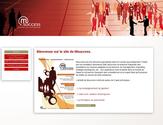 Site Web vitrine pour une société de conseil aux entreprises. 