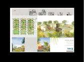mise en page, sous contrainte, de panneaux de concours pour des rendus d’architecture