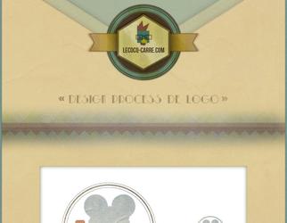 design process d'un logo pour une société de production