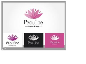 Création du logo pour une boutique de fleurs