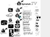 Exemple de proposition de logo pour le site internet Spinshell.tv . 