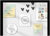 Création du logo et de la charte graphique pour Lovely Choses Concept Store pour enfant.
