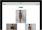 Création du site internet de la marque de vêtement.