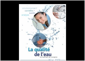 Conception d'une brochure de 20 pages sur la qualité de l'eau pour l'ARS dans le cadre de l'exercice du métier de Responsable communication à MédiaCom.