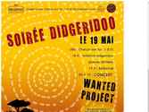 Affiche réalisée pour une soirée Didgeridoo organisée par les associations Didgeriwest et chacun son toi...t