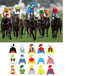 Dans le cadre du 100eme anniversaire des tradionnelles courses hippiques Ascot de Londres, j'ai présenté un nouveau design des jaquettes des jokeys dans le but d'ouvrir ce sport à un plus large public.

Mon projet était d'attribuer un personnage animé mondialement connu à chaque joueur. 

Lors de l'exposition, ce projet a eu de grands succès par les visiteurs et la presse.

Je vous invite à voir davantage d'images sur http://maellebataille.com/2012/05/15/reinventing-racing-silks-for-the-royal-ascot-the-central-st-martins-silks-challenge-stakes/#