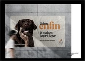 Création de logo et campagne d'affichage pour la société Simone Veille sur eux.