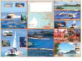 Brochure pour societe de croisieres bateaux a la journee.
Orange team ltd