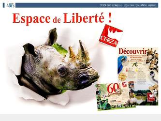 Cration univers, logo, affiche 4x3, photos, tract... Parc animalier.