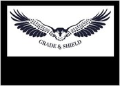 Accompagnement de la marque Grade & Shield dans la création de son identité visuelle à travers la réalisation de son logotype.