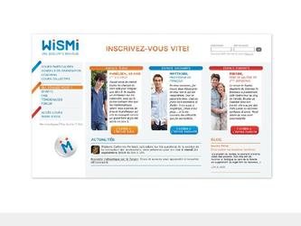 Wismi est un site communautaire de soutien scolaire dont les objectifs sont l'accompagnement jeune en difficulté scolaire ainsi que la possibilité pour lui à travers le site internet d'être en communication avec ses professeurs ainsi que ses camarades. Entre réseau social et soutien scolaire, Wismi promet une scolarité épanouie!