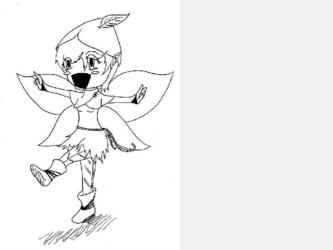 dessin ralis en l honneur d une cosplayeuse