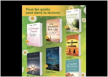 Livres dont j'ai fait la couverture, publicité magazine Vivre