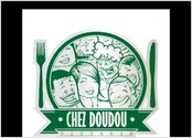 Réalisation du logo "Chez Doudou Pizzéria" 
Illustrator