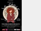 Affiche & flyers spectacle Parisien La Caille