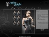 Le site internet de la corsetière Lyonnaise Atelier Sylphe. 

Corsetière officiel du groupe Kells, véritable créatrice de magnifique créations, j'ai réalisé le site ainsi que son design il y à de cela quelques années. 