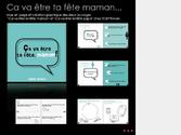 Création et réalisation de la maquette, couverture et des illustrations des livres Ça va être ta fête Maman/Papa.