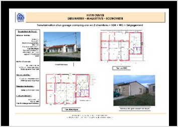 Missions qui m ont taient confies :

- Ralisation des plans APS - APD
- tablissement de la dclaration pralable.
- Ralisation des plans d excution.
- Ralisation des plan d assainissement pour transmission  la CODECOM pour validation de l assainissement non collectif choisit.
- Ralisation des plans lectrique.
- Ralisation des plans pour la VMC double flux.
- Ralisation du dossier conomique complet du dossier (CCTP + DQE + DCE).
- Ralisation des appels d offre pour les lots assainissement extrieur et menuiseries extrieurs PVC.
- Contrle du budget sur l ensemble de l opration au fur est  mesure de l avancement du projet.

Informations sur le projet :

- Surfaces de terrain de 23 ares sur 2 parcelles.
- Emprise au sol de la maison 200.00 m environs.
- Surface de plancher aprs travaux 179.50 m.
- Maison de plein pied avec toiture  2 pans.
- La maison sera entirement accessible aux personnes  mobilits rduites.
- l installation d assainissement non collective sera conforme  la rglementation en vigueur.


Listing des lots prvus :

- Terrassement  (ralis par le maitre d ouvrage)
- Gros-oeuvre  (ralis par le maitre d ouvrage)
- Charpente  (ralis par le maitre d ouvrage)
- Couverture - Zinguerie  (ralis par le maitre d ouvrage)
- Menuiserie extrieurs PVC  (ralis par une entreprise)
- Assainissement  (ralis par une entreprise)
- Sanitaire  (ralis par le maitre d ouvrage)
- lectricit  (ralis par le maitre d ouvrage)
- VMC  (ralis par le maitre d ouvrage)
- Pltrerie - Faux plafonds  (ralis par le maitre d ouvrage)
- Menuiserie intrieur bois  (ralis par le maitre d ouvrage)
- Chape  (ralis par le maitre d ouvrage)
- Carrelage  (ralis par le maitre d ouvrage)
- Peinture  (ralis par le maitre d ouvrage)
- Ravalement de faade  (ralis par le maitre d ouvrage)