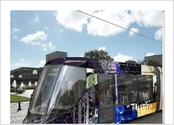 Projet de pelliculage extérieur de Tramways pour la société Alstom.
Réalisé avec Photoshop.