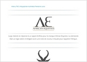 Création d'un logo, différentes pistes graphiques et recherches graphiques.
Demande du client :
Logo sobre et élégant représentant l'Afrique tout en restant épuré.
Orange et gris souhaité.