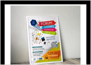 descriptif portfolio monsieurjulien affiche-flyer