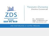 Carte de visite du directeur commercial de la ste ZDS