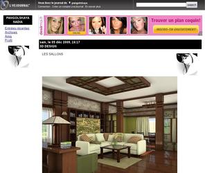3D cration et realisation d architecture interieur de salons