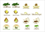 C'est une proposition d'un logo destiné pour la marque d'huile d'argan