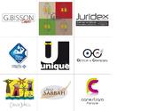Six de ces logos ont été crées pour des clients, les autres l'on été pour participer à des appel d'offre par voie de concours. Un de ces logo a remporté le concours sur 126 participants.