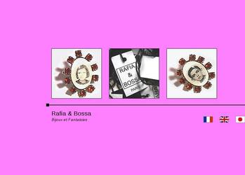 RAFIA&BOSSA - Bijoux & Fantaisies - Prise de vues / Re-looking / maintenance du site