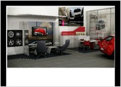 Image de synthèse réalisée pour une des showrooms de Peugeot en France
Logiciels Utilisés : 3ds max , Vray et Photoshop