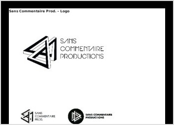 Logodesign pour une maison de production de films et court-mtrages.
