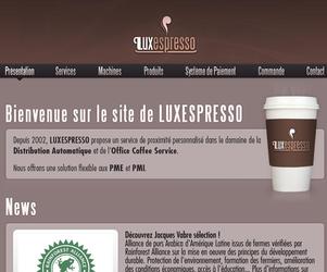 Depuis 2002, Luxespresso propose un service de proximit personnalis dans le domaine de la distribution automatique et de l Office Coffee Service.