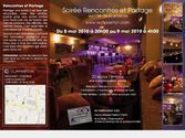 Flyer pour une soire de rencontre.