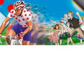 Rough : élaboration du visuel Carrefour Tour de France 2011 - © Nuevadesign.