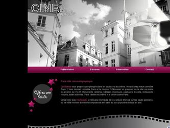 Cin-Balade propose des parcours guids mlant Paris et le 7me art.Conception graphique et intgration d un site internet auto-administrable afin de permettre  ma cliente de grer elle-mme le contenu de son site, elle peut ajouter des parcours  sa guise, changer les dates de ses visites...Pour Cin-Balade, j ai aussi ralis des plaquettes informatives ainsi que des bons cadeaux, le tout visible sur nuvolagraphique.com.