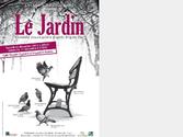 création de l'affiche de la comédie « Le Jardin »