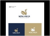 Création de logo pour une marque de prêt-à-porter Casual 
Client : King Swan 