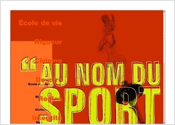 RECHERCHE ET CRÉATION D'UN VISUEL - AFFICHE 60X80 - 