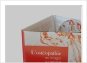 Recherche et réalisation  d'un packaging / 3 dvds - Ostéopathie