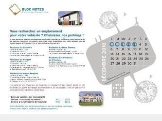 Page intrieur d un calendrier pour le Groupe 3F immobilier. Recherche d illustrations, mise en page, recherche typographique, retouche photos. Textes fournis.