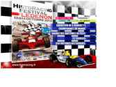 Réalisation d'une affiche pour le festival annuel HVM Racing.
L'objectif était de mettre en avant le concept de course automobile, d'où le fond en damier blanc et noir reprenant le drapeau d'arrivée et la voiture de F1.