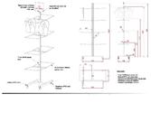 DEVELOPPEMENT DE PRESENTOIR EN METAL POUR VENTES DE TONGUES.