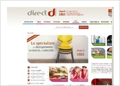 Design graphique du site www.delagrave.fr