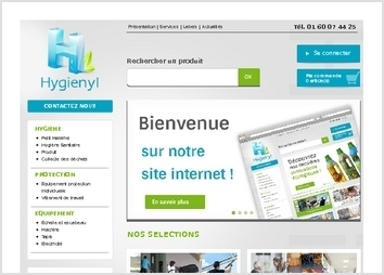 Design graphique du site http://www.hygienyl.fr/
