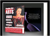 Création et mise en page du magazine \"Passion des ARTS\", édité tous les 2 mois. Magazine de 116 pages, réalisé pour le compte de Verbal Publishing. Année : 2008