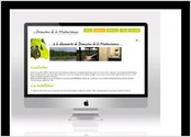Cration du site internet pour \"Le Domaine de la Matourienne\", Guyane Francaise. Ralisation de la charte graphique puis de la programmation. Anne : 2014