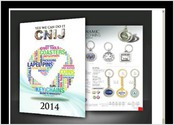 Création et mise en page du catalogue \"CNIJ\". Année : 2014. Nombre de pages : 108.