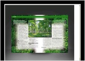 Création et mise en page du magazine \"Le point en ressources naturelles\", édité tous les 3 mois. Magazine de 116 pages, réalisé pour le compte des Editions du Point. Année : 2014